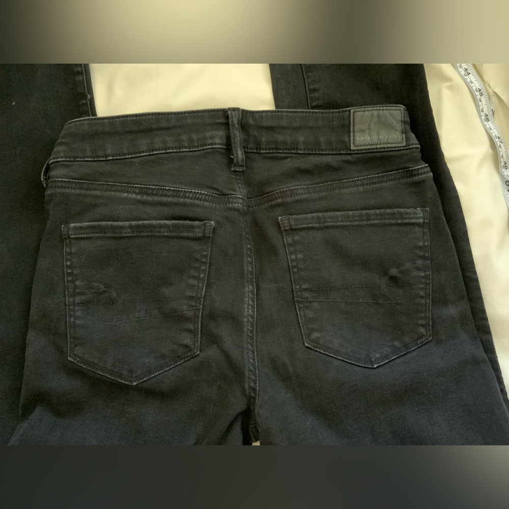American Eagle Next Level Stretch Black Jeans